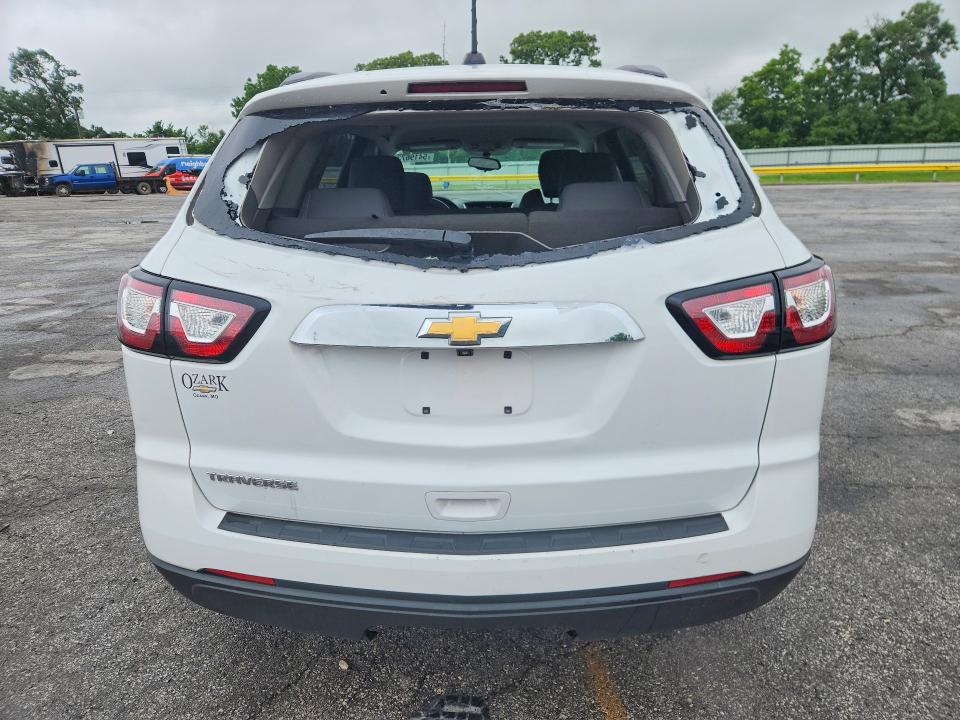 54196736 :رقم المزاد ، 1GNKRFED6HJ231799 vin ، 2017 Chevrolet Traverse مزاد بيع