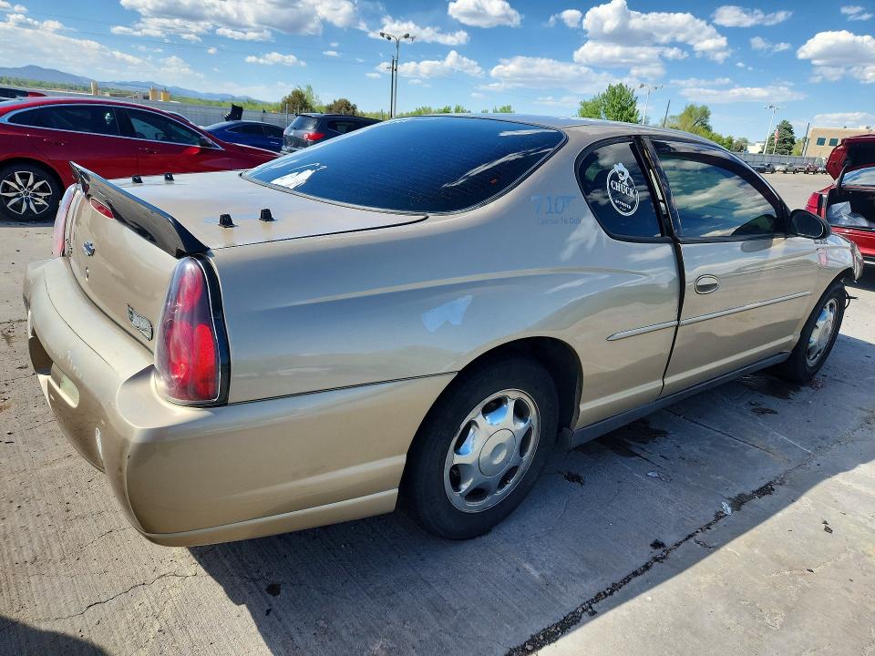 Aukcja sprzedaży 2004 Chevrolet Monte Carlo, vin: 2G1WW12E449171250, numer aukcji: 52962546