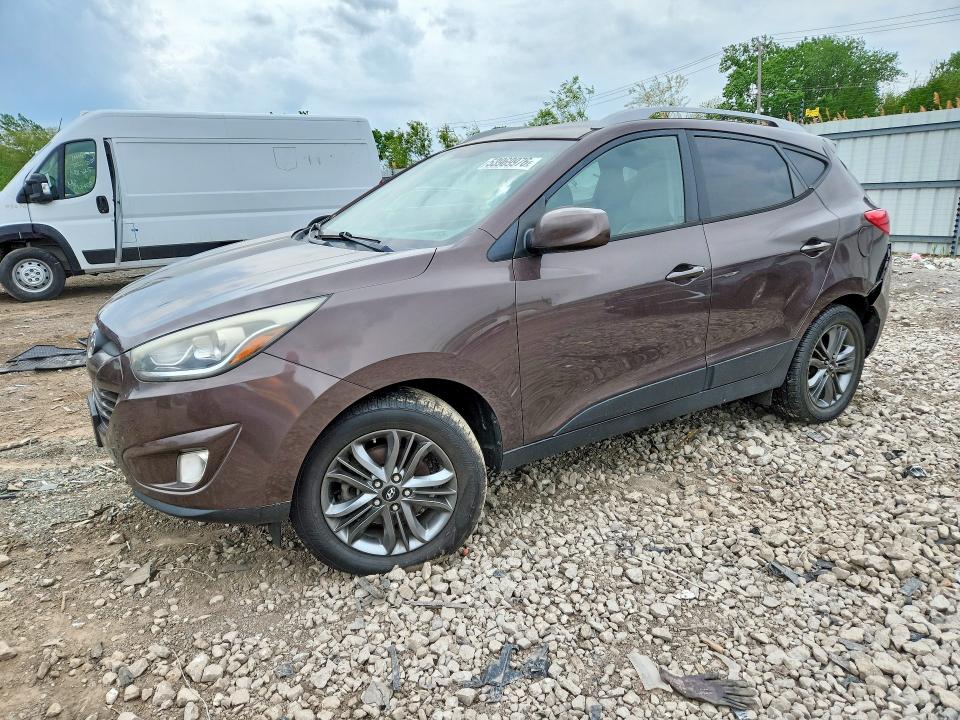 Aukcja sprzedaży 2014 Hyundai Tucson, vin: KM8JUCAG0EU915481, numer aukcji: 53969976