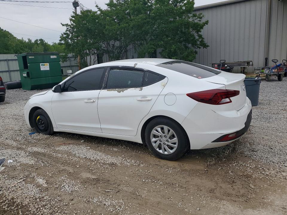 52240546 :رقم المزاد ، 5NPD74LF7KH496070 vin ، 2019 Hyundai Elantra مزاد بيع