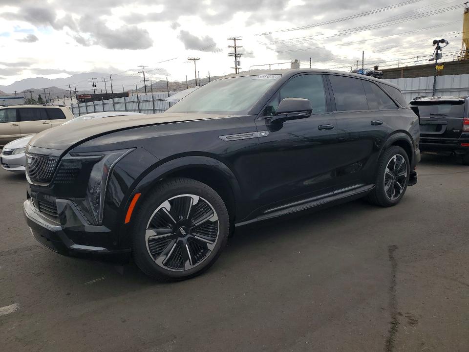 2025 Cadillac Escalade Iq მანქანა იყიდება აუქციონზე, vin: 1GYTEFKL4SU100410, აუქციონის ნომერი: 55221326