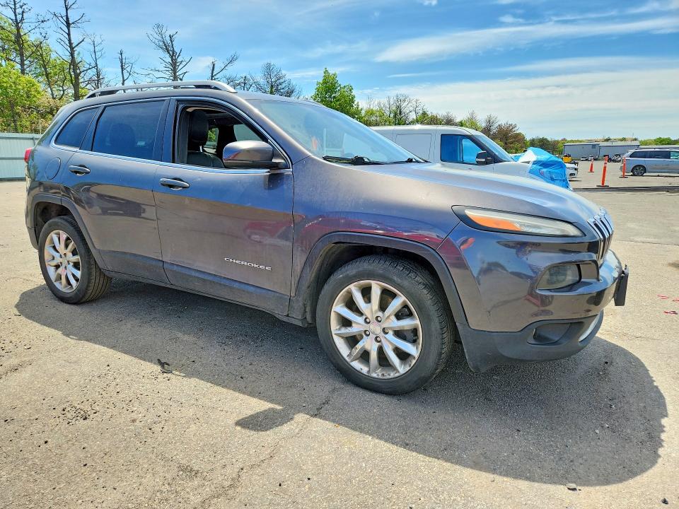 54313756 :رقم المزاد ، 1C4PJLDS0FW505809 vin ، 2015 Jeep Cherokee مزاد بيع