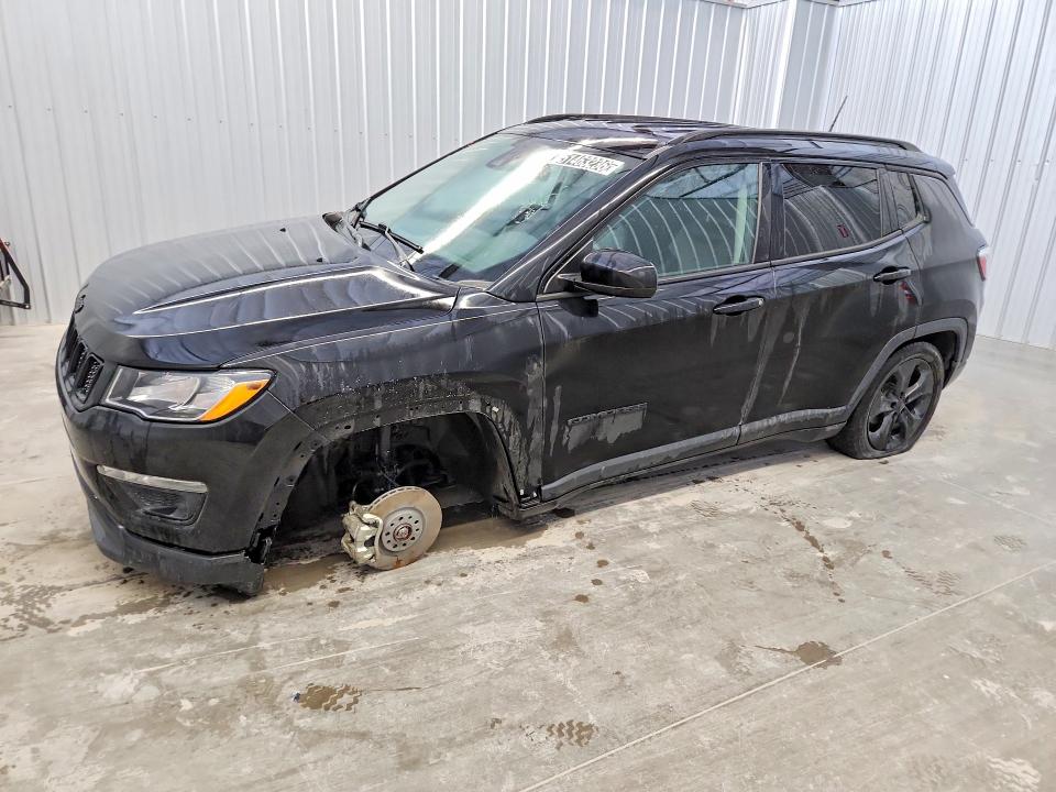 51463236 :رقم المزاد ، 3C4NJCBBXMT604568 vin ، 2021 Jeep Compass مزاد بيع