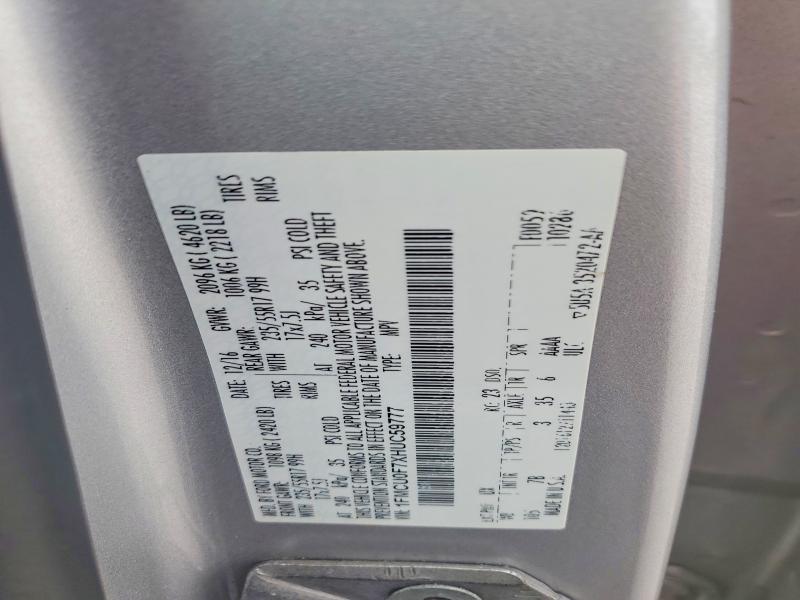 Aukcja sprzedaży 2017 Ford Escape, vin: 1FMCU0F7XHUC59777, numer aukcji: 54116596