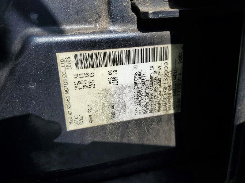 Aukcja sprzedaży 2009 Nissan Altima, vin: 1N4AL21EX9C139099, numer aukcji: 53558836