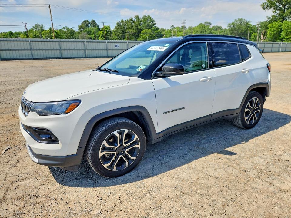 Aukcja sprzedaży 2022 Jeep Compass, vin: 3C4NJDCB5NT224558, numer aukcji: 53609606