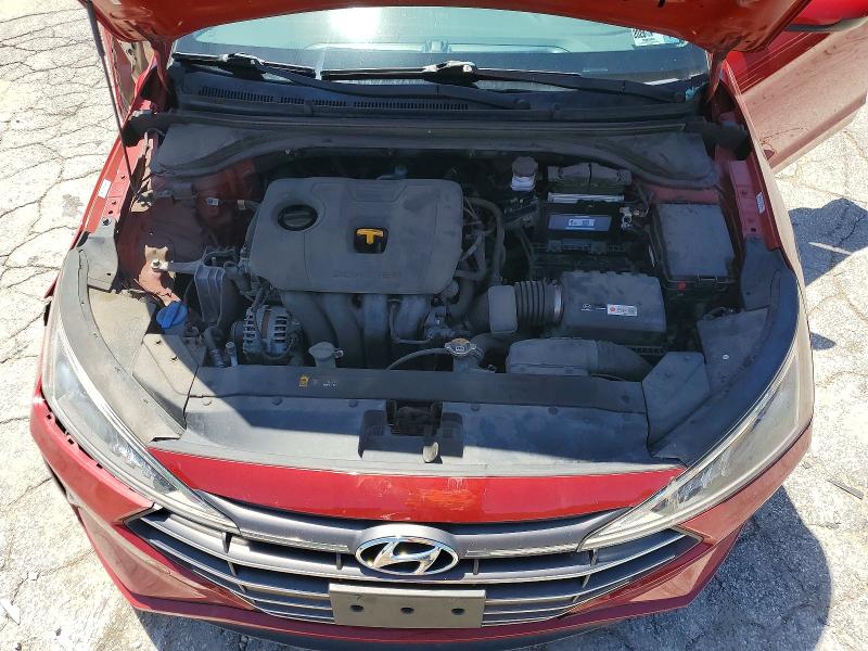 55301276 :رقم المزاد ، KMHD74LF1KU777864 vin ، 2019 Hyundai Elantra مزاد بيع