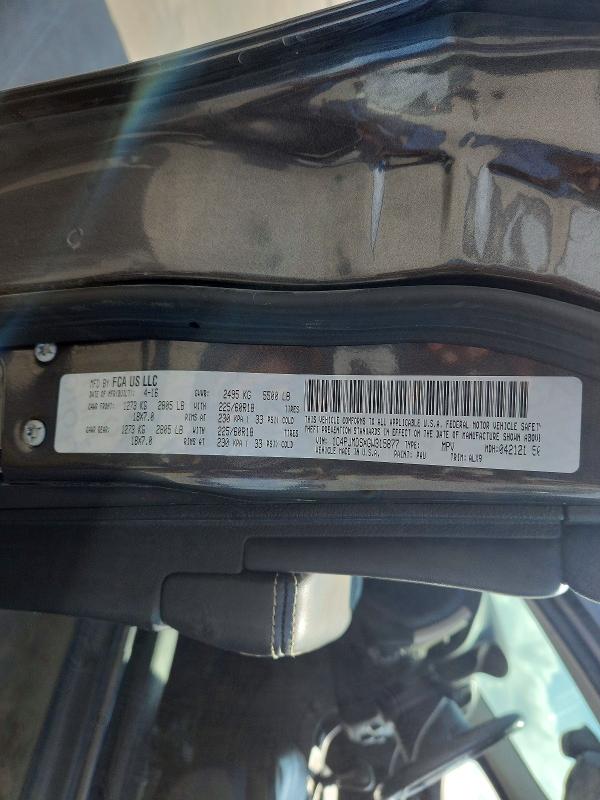 Продажа на аукционе авто 2016 Jeep Cherokee, vin: 1C4PJMDSXGW315877, номер лота: 54501986