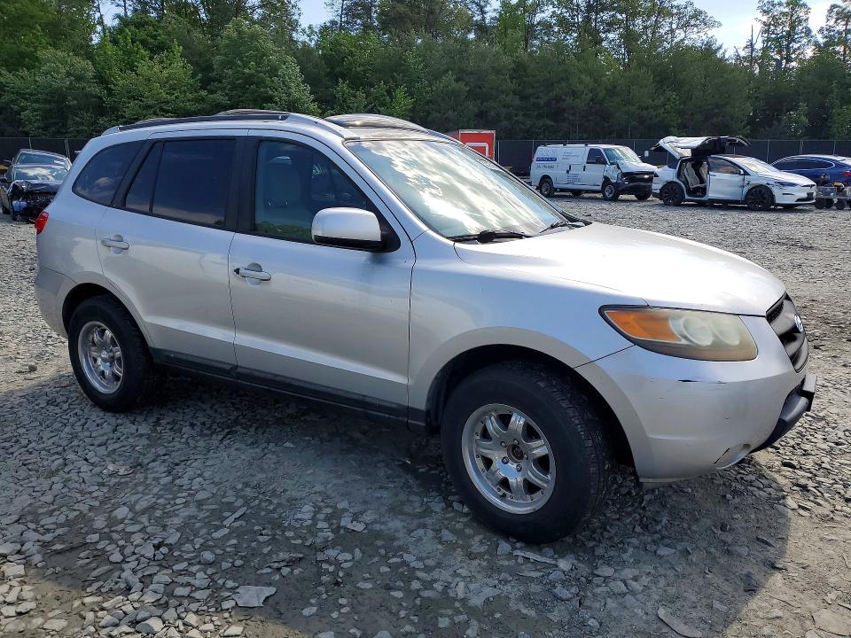 2007 Hyundai Santa Fe მანქანა იყიდება აუქციონზე, vin: 5NMSG13D47H003938, აუქციონის ნომერი: 53187186