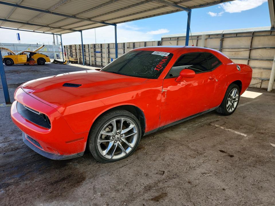 55631516 :رقم المزاد ، 2C3CDZGG1NH222322 vin ، 2022 Dodge Challenger مزاد بيع