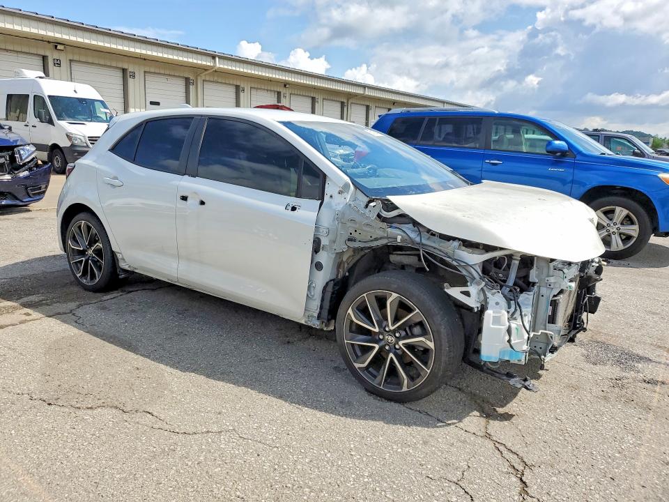 55169436 :رقم المزاد ، JTNA4MBEXM3107081 vin ، 2021 Toyota Corolla Hatchback مزاد بيع