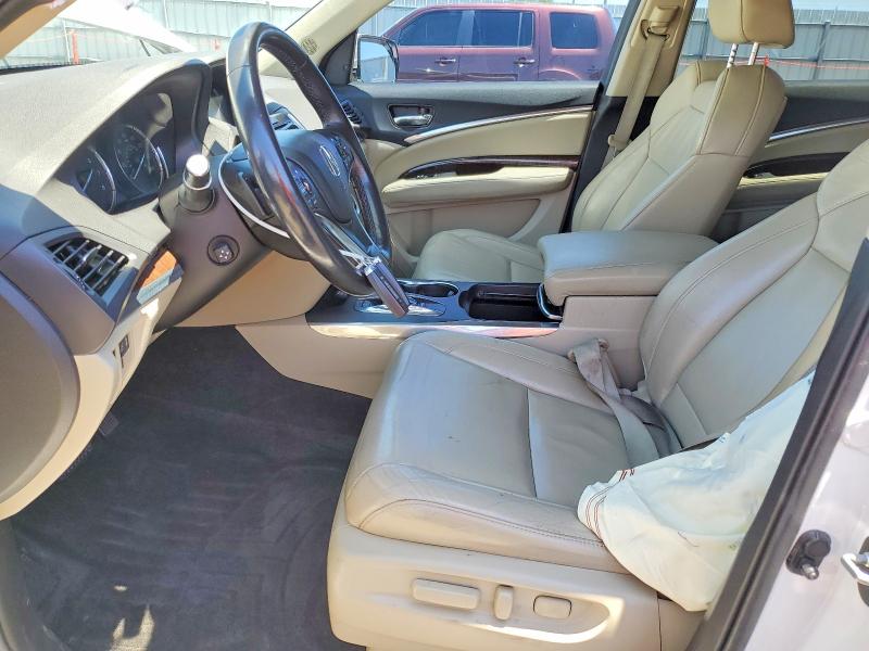 Продаж на аукціоні авто 2017 Acura Mdx, vin: 5FRYD3H56HB001383, номер лоту: 52225986