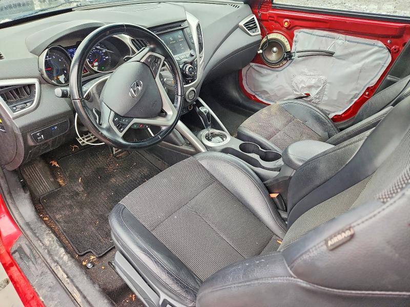 2016 Hyundai Veloster მანქანა იყიდება აუქციონზე, vin: KMHTC6ADXGU265029, აუქციონის ნომერი: 54260736