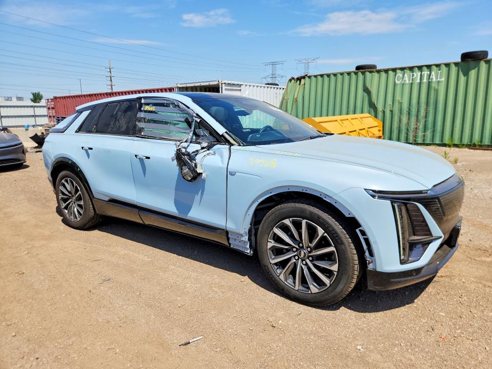 55007396 :رقم المزاد ، 1GYKPWRL5RZ128225 vin ، 2024 Cadillac Lyriq مزاد بيع