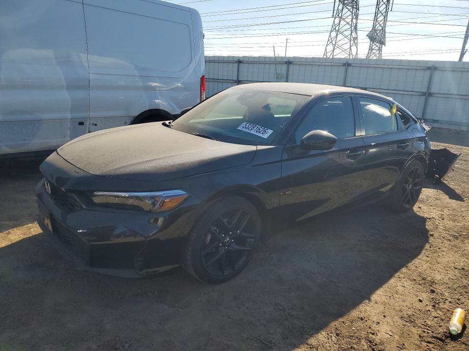 2025 Honda Civic მანქანა იყიდება აუქციონზე, vin: 2HGFE2F50SH593255, აუქციონის ნომერი: 53281626