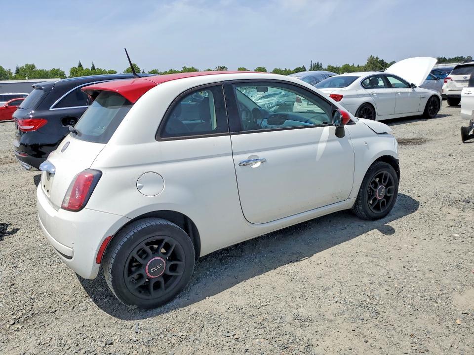 Aukcja sprzedaży 2015 Fiat 500, vin: 3C3CFFAR1FT598286, numer aukcji: 51842836