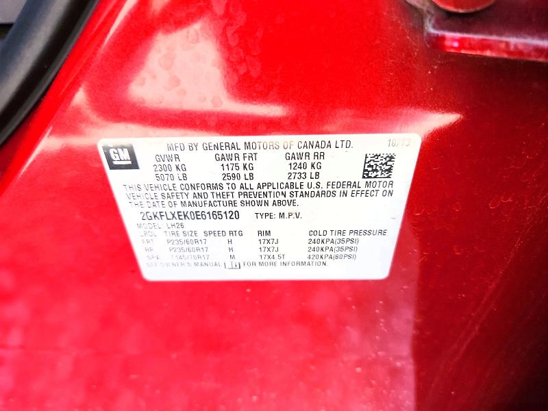Продаж на аукціоні авто 2014 Gmc Terrain, vin: 2GKFLXEK0E6165120, номер лоту: 52475576