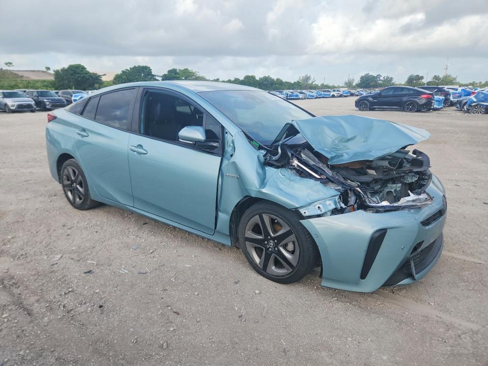 2019 Toyota Prius მანქანა იყიდება აუქციონზე, vin: JTDKARFU4K3087536, აუქციონის ნომერი: 54899076