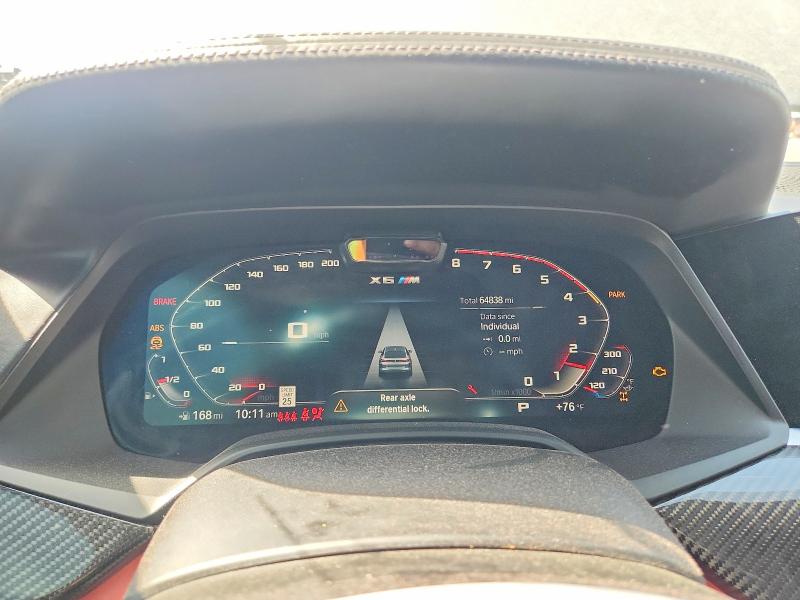 2022 Bmw X6 მანქანა იყიდება აუქციონზე, vin: 5YMCY0C00N9J89115, აუქციონის ნომერი: 52404076