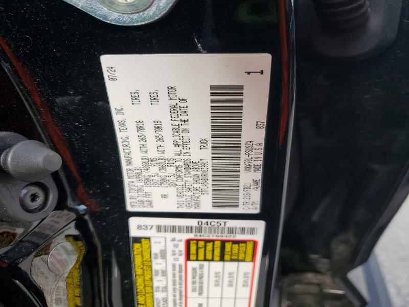 Продажа на аукционе авто 2024 Toyota Tundra, vin: 5TFLA5ABXRX039917, номер лота: 54733106