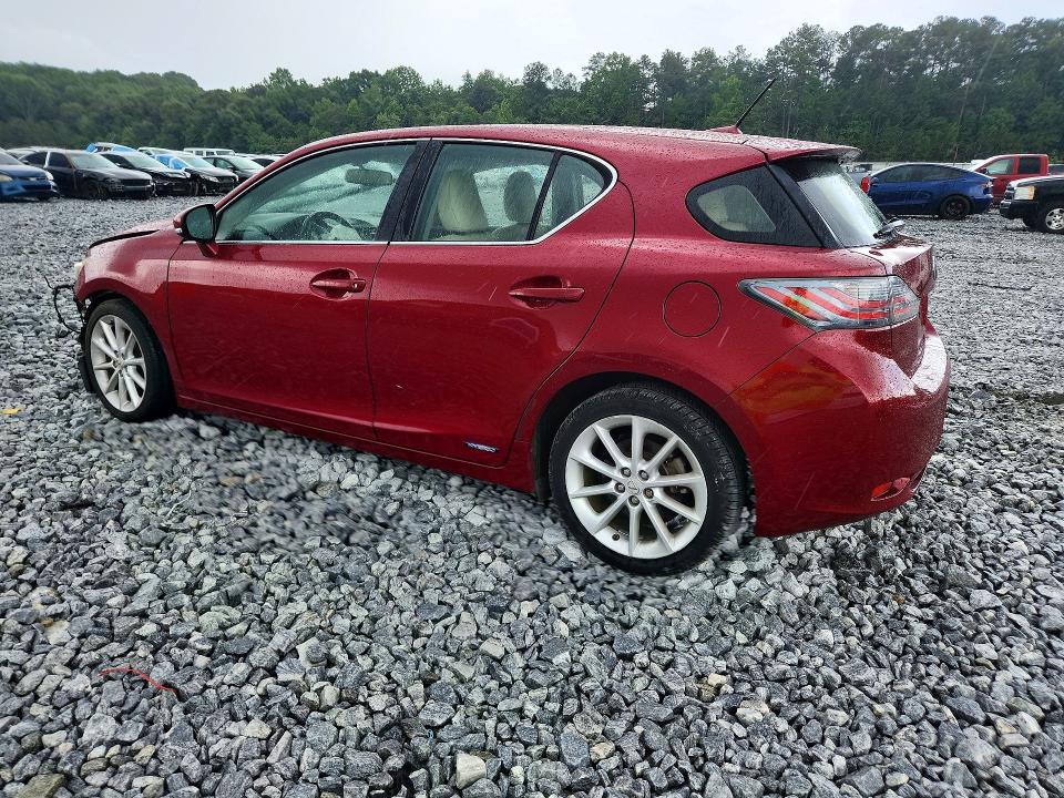 2012 Lexus Ct მანქანა იყიდება აუქციონზე, vin: JTHKD5BH6C2078545, აუქციონის ნომერი: 55104976