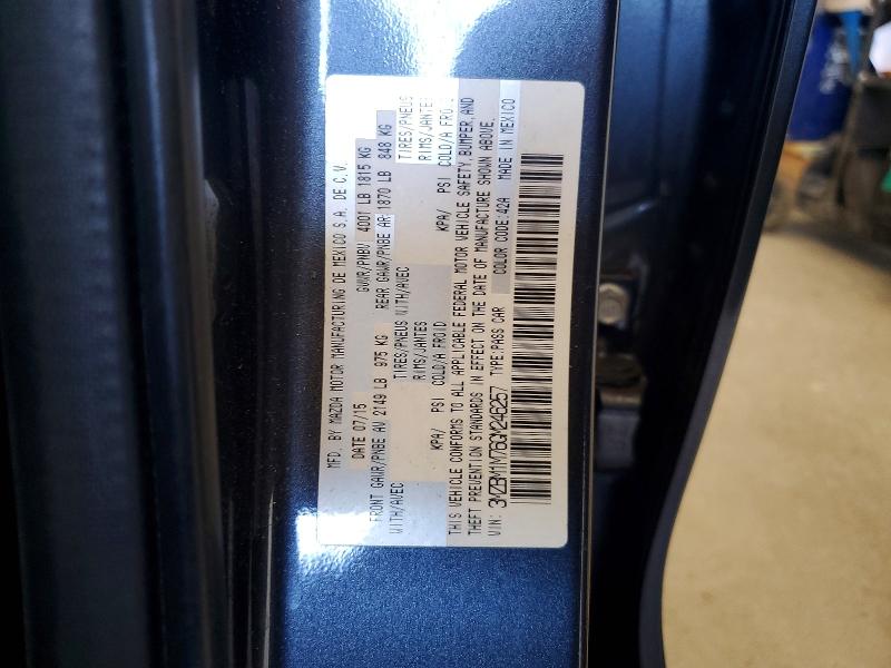 Продажа на аукционе авто 2016 Mazda 3, vin: 3MZBM1M76GM246257, номер лота: 53456106