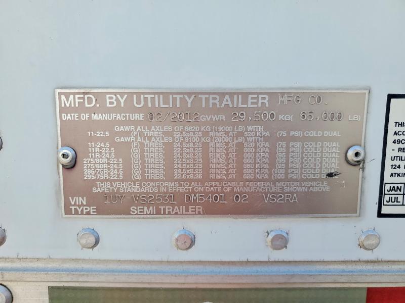 Продажа на аукционе авто 2013 Utility Trailer Trailer, vin: 1UYVS2531DM540102, номер лота: 52690086