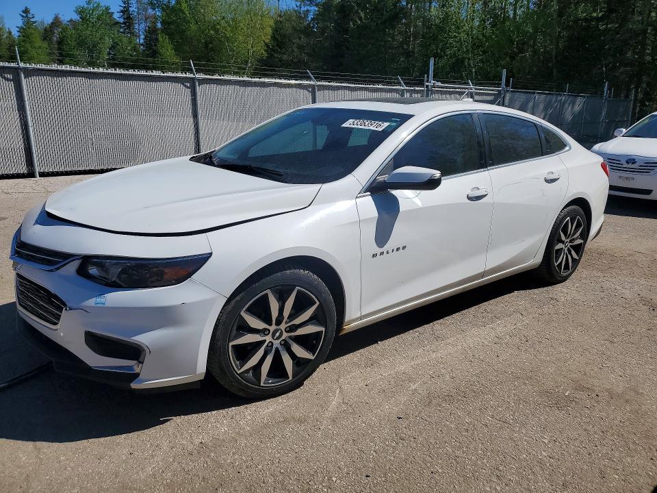 53363916 :رقم المزاد ، 1G1ZE5ST5GF316457 vin ، 2016 Chevrolet Malibu مزاد بيع