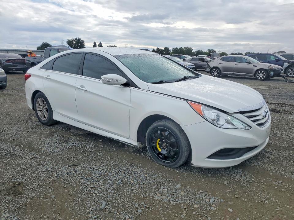 55207296 :رقم المزاد ، 5NPEB4AC0EH885245 vin ، 2014 Hyundai Sonata مزاد بيع