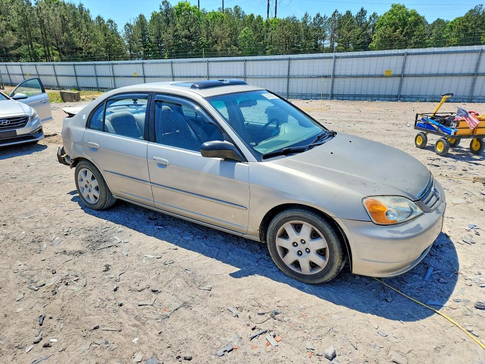 Aukcja sprzedaży 2002 Honda Civic, vin: 1HGES26752L022031, numer aukcji: 52169326