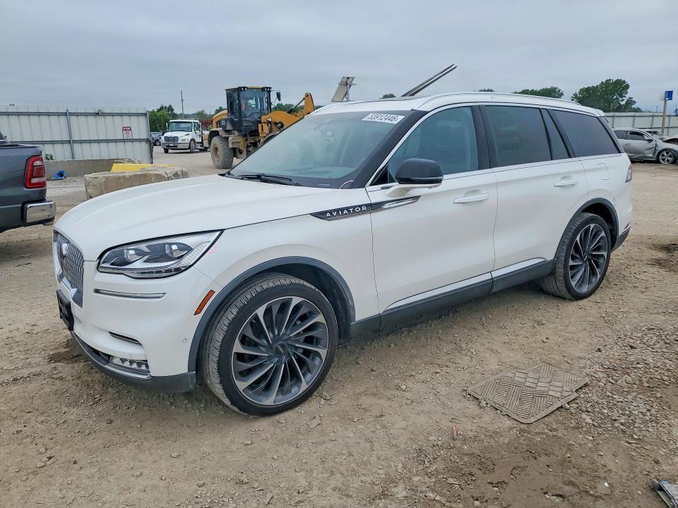 2020 Lincoln Aviator მანქანა იყიდება აუქციონზე, vin: 5LM5J7XC2LGL22560, აუქციონის ნომერი: 53912446