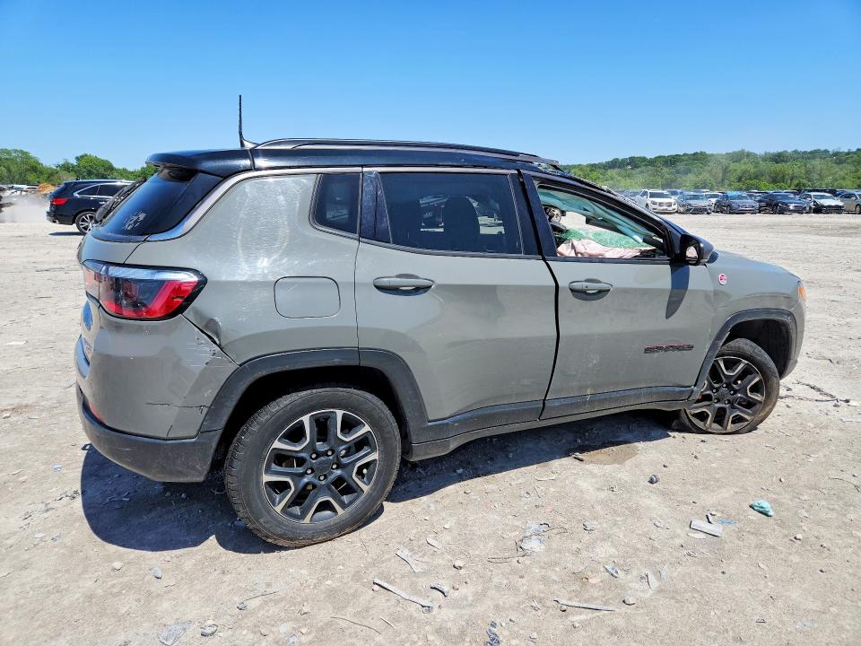 Продаж на аукціоні авто 2021 Jeep Compass, vin: 3C4NJDDB1MT590353, номер лоту: 53243026