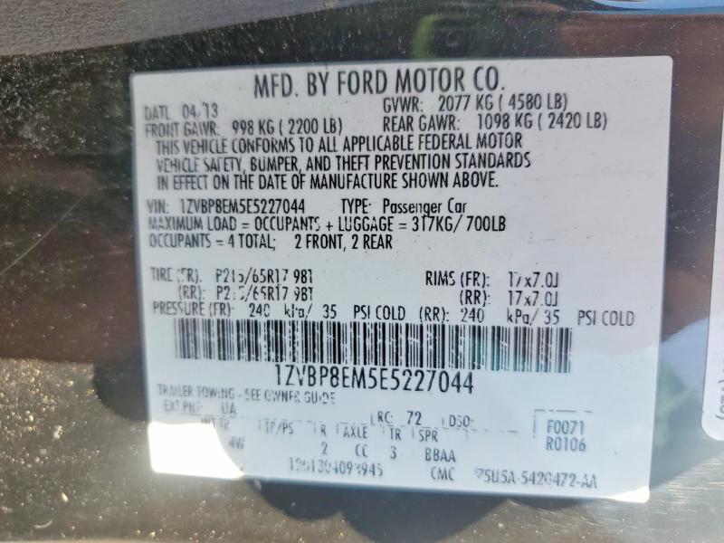 Aukcja sprzedaży 2014 Ford Mustang, vin: 1ZVBP8EM5E5227044, numer aukcji: 52366866