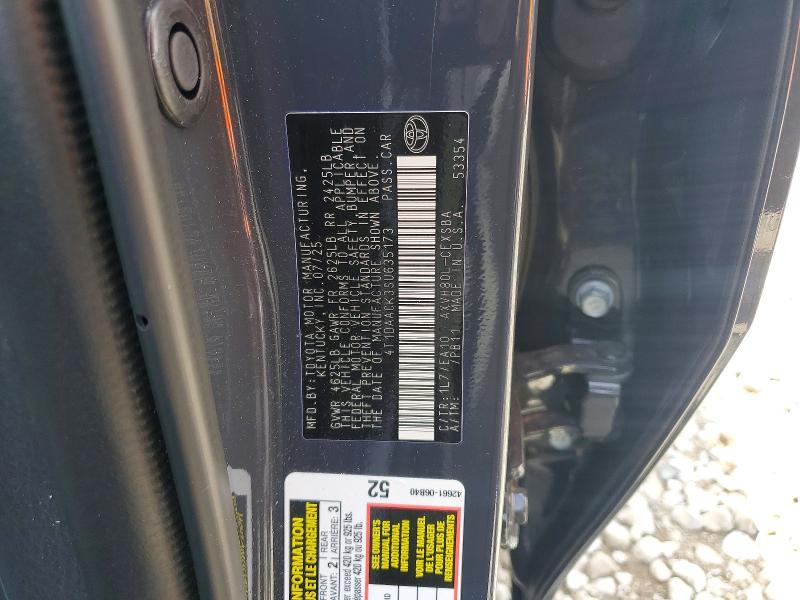 Aukcja sprzedaży 2025 Toyota Camry, vin: 4T1DAACK3SU635173, numer aukcji: 54314306