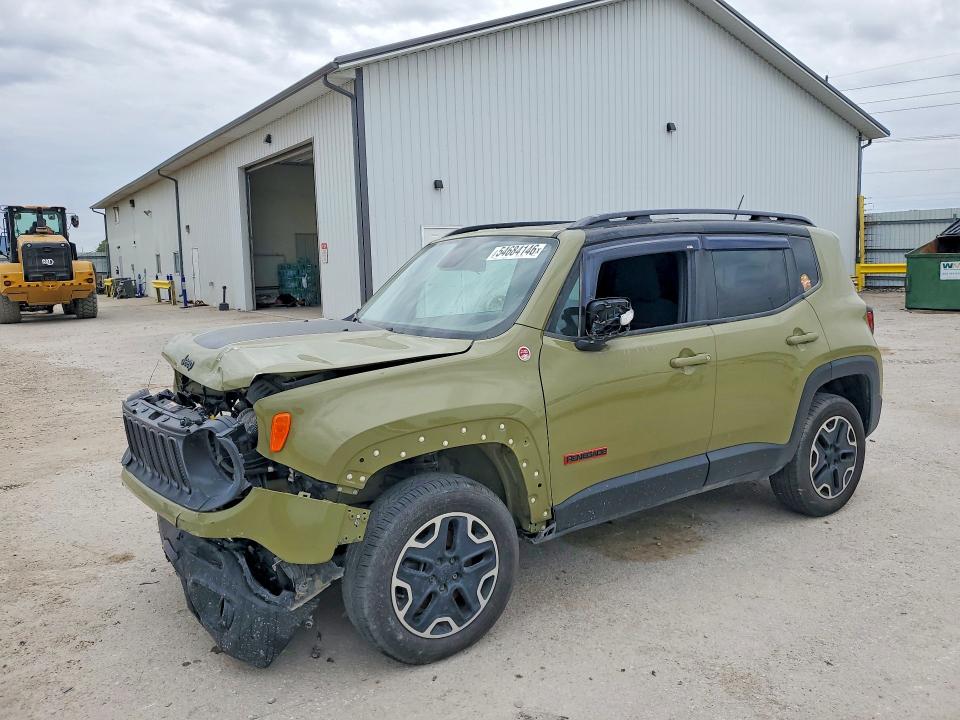Продаж на аукціоні авто 2015 Jeep Renegade, vin: ZACCJBCT5FPB80607, номер лоту: 54684146