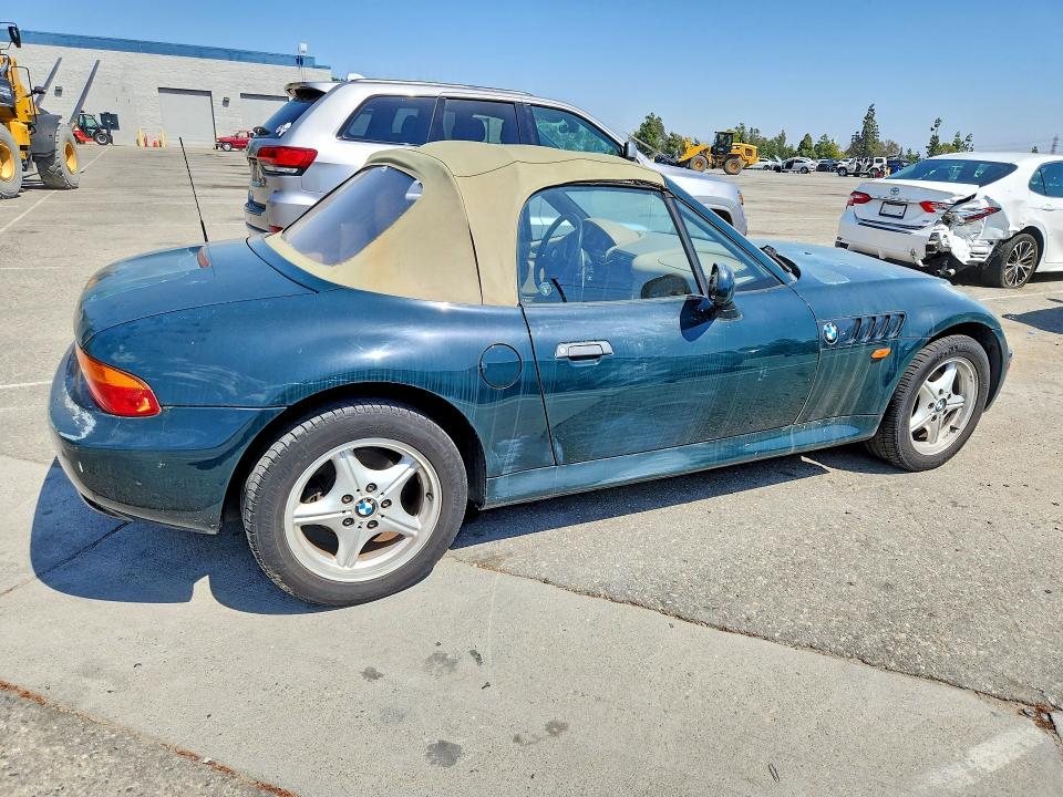 Продаж на аукціоні авто 1997 Bmw Z3, vin: 4USCH7324VLE05115, номер лоту: 52199046