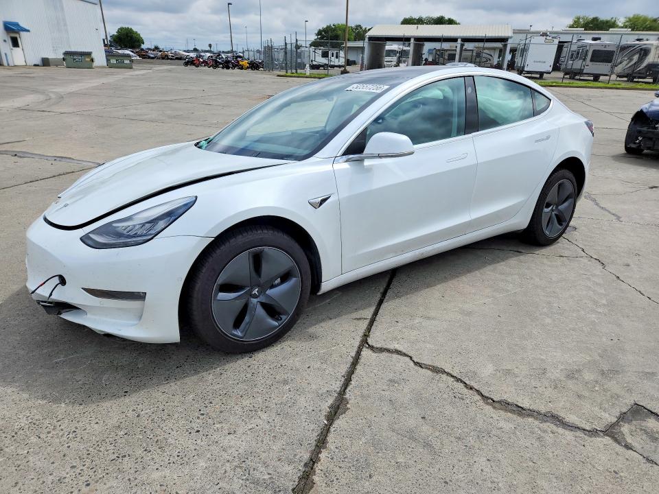 2020 Tesla Model 3 მანქანა იყიდება აუქციონზე, vin: 5YJ3E1EA3LF804577, აუქციონის ნომერი: 52557256