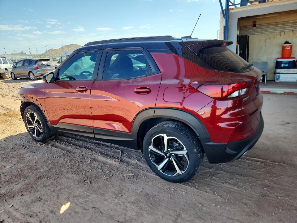 2022 Chevrolet Trailblazer მანქანა იყიდება აუქციონზე, vin: KL79MTSL3NB095022, აუქციონის ნომერი: 53261486