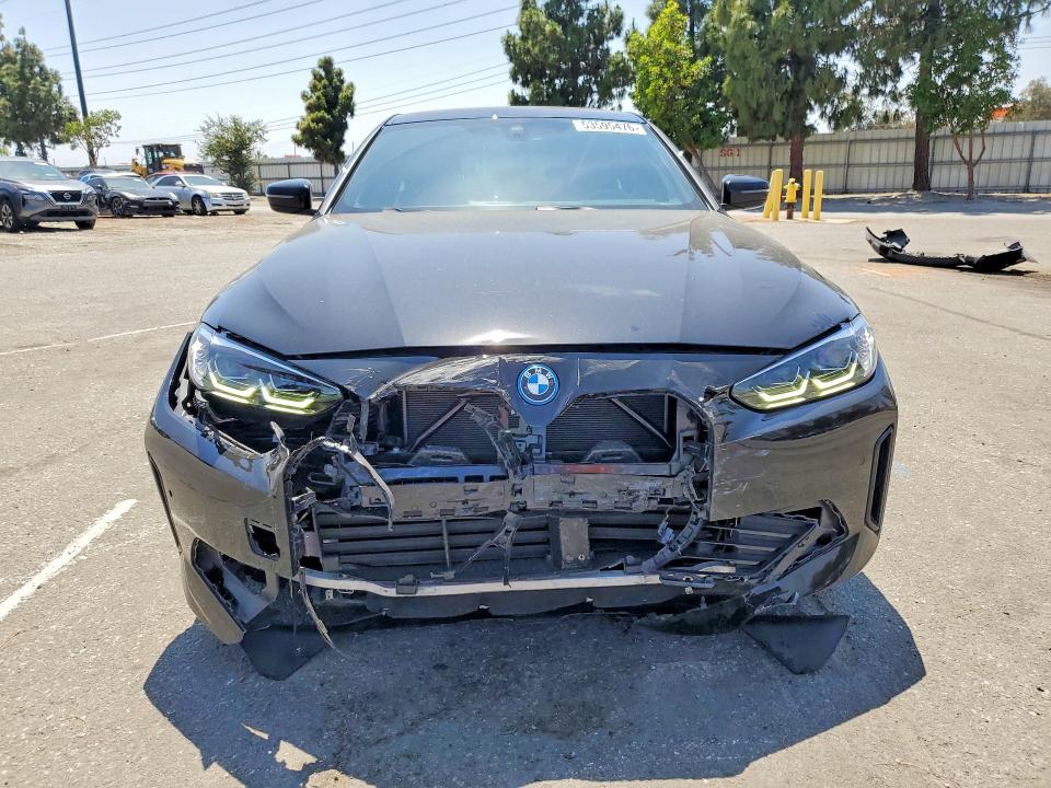 2024 Bmw I4 მანქანა იყიდება აუქციონზე, vin: WBY43AW05RFS71991, აუქციონის ნომერი: 53595476