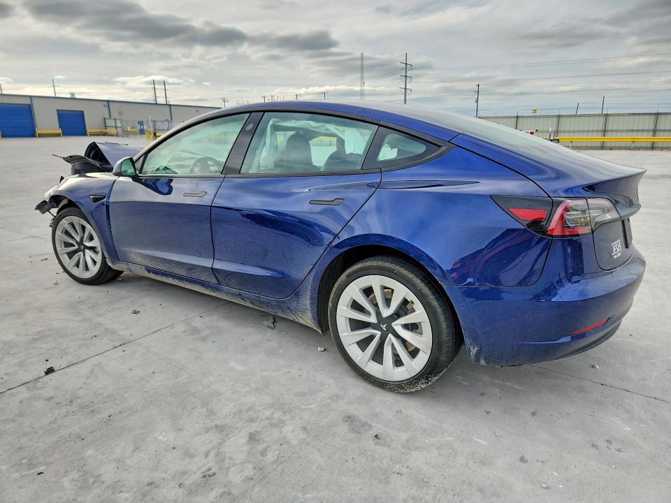 52445506 :رقم المزاد ، 5YJ3E1EB5NF309227 vin ، 2022 Tesla Model 3 مزاد بيع