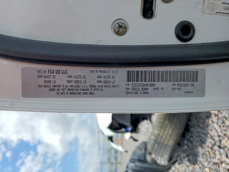 Продаж на аукціоні авто 2017 Dodge Challenger, vin: 2C3CDZGG9HH619894, номер лоту: 52762636