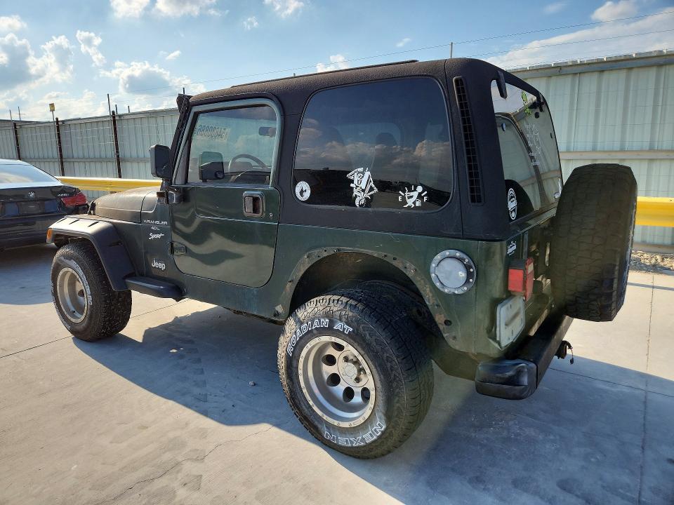 Продаж на аукціоні авто 1998 Jeep Wrangler / Tj, vin: 1J4FY19S9WP718329, номер лоту: 54880886