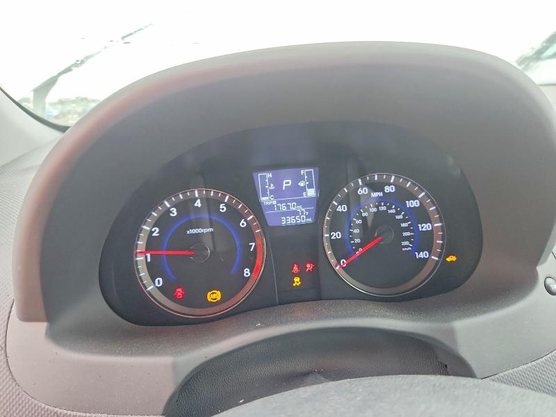 54112136 :رقم المزاد ، KMHCT4AEXGU971415 vin ، 2016 Hyundai Accent مزاد بيع