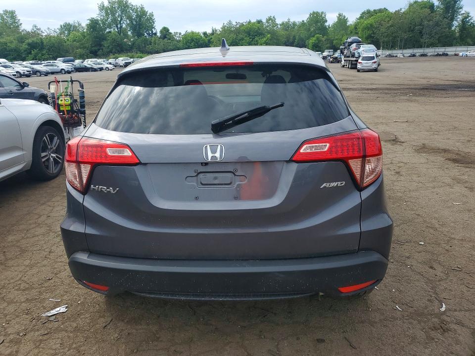 2018 Honda Hr-v მანქანა იყიდება აუქციონზე, vin: 3CZRU6H55JM721261, აუქციონის ნომერი: 54713306