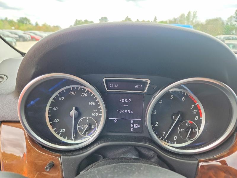 Aukcja sprzedaży 2012 Mercedes-benz Ml, vin: 4JGDA7DB0CA052015, numer aukcji: 53187396