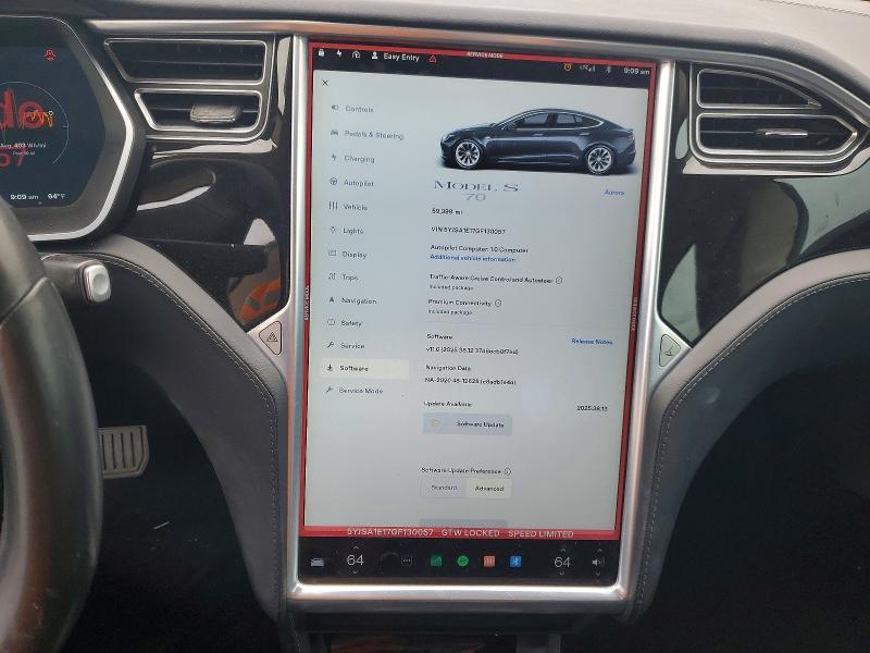 Aukcja sprzedaży 2016 Tesla Model S, vin: 5YJSA1E17GF130057, numer aukcji: 53122936