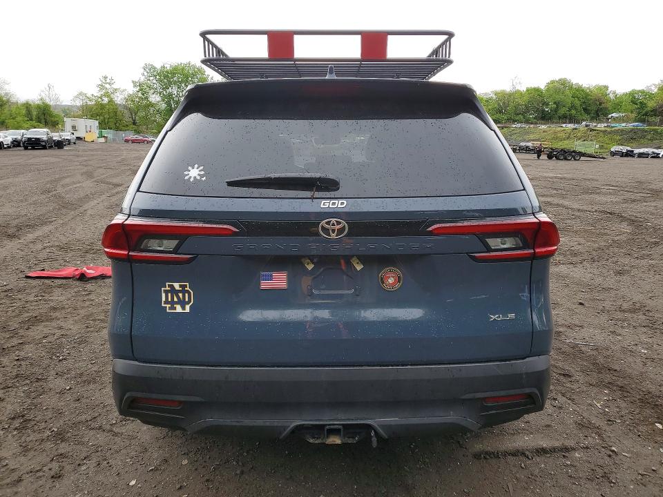 53205716 :رقم المزاد ، 5TDAAAA5XSS032147 vin ، 2025 Toyota Grand Highlander مزاد بيع