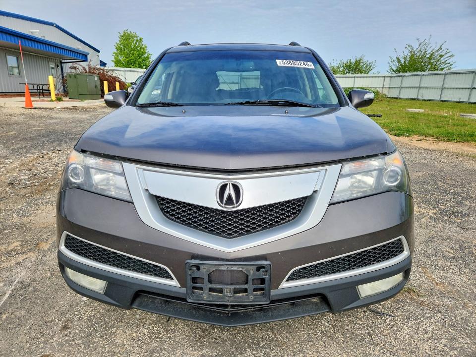 53885246 :رقم المزاد ، 2HNYD2H2XAH502871 vin ، 2010 Acura Mdx مزاد بيع