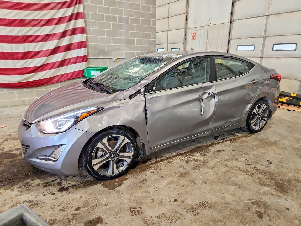 54549286 :رقم المزاد ، KMHDH4AHXGU523191 vin ، 2016 Hyundai Elantra مزاد بيع