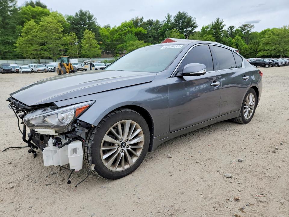 53729196 :رقم المزاد ، JN1EV7AR3LM256145 vin ، 2020 Infiniti Q50 مزاد بيع